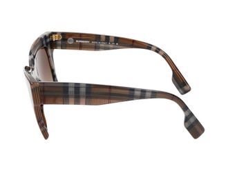 Burberry 0BE4364 Check-Pattern Acetate Sunglasses - Brown