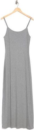 Nordstrom Rack Tranquility Maxi Nightgown in Grey Heather at Nordstrom Rack, Size X-Small
