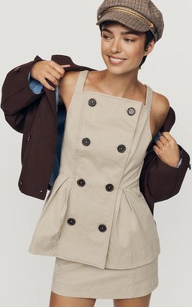 Maeve Tailored Peplum Top