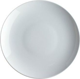 Alessi SG53/1 - Mami Piatto piano in porcellana bianca (confezione da 6 pezzi)