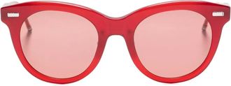 Thom Browne Occhiali da sole cat-eye - Rosso