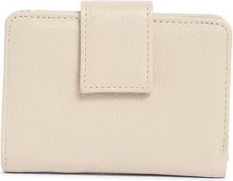 Mundi Pixie Leather Card Case in Parchment at Nordstrom Rack