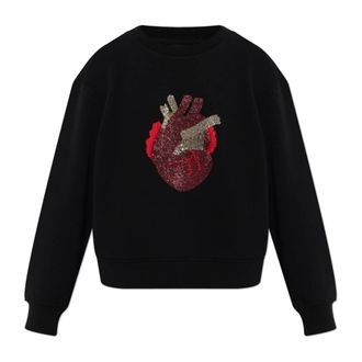 AllSaints Sweatshirts, female, Black, Size: XS Andrea Pippa Sweatshirt