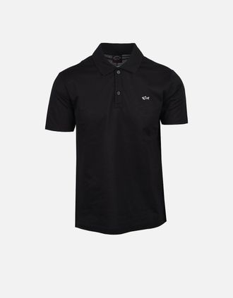 Paul & Shark Mens Paul And Shark Polo Shirt Black - Size: 44