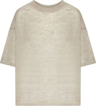 Roberto Collina T-shirt girocollo - Toni neutri