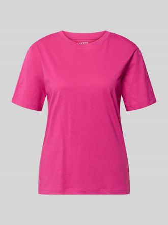 Jake*s Casual Regular Fit T-Shirt aus reiner Baumwolle in Fuchsia, Gr&ouml;&szlig;e XXL