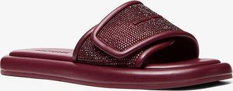 Michael Kors Suki Embellished Slide Sandal