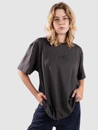 Blue Tomato Wavy Square Boyfriend T-Shirt schwarz