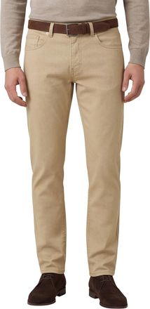 Pierre Cardin Lyon tapered 5-p pantalon Futureflex camel