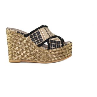 Espadrilles Wedges - Dames - Sleehakken - Geel - 36 EU - Schoenen