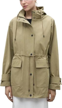 Ecoalf Tabur Jacket - Dames - Zomerjassen - Beige - S - Katoen - Jassen