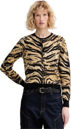 Kenzo Cardigans - Dames - Vesten - Veelkleurig - S - Truien & Vesten