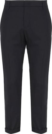 Dondup Pantaloni sartoriali con risvolti e tasche - Blu