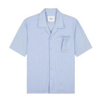 Arte Fold Pocket Shirt - Heren - Overhemden - Blauw - Maat: XL Katoen
