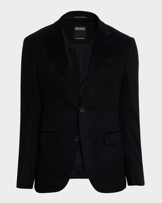 Ermenegildo Zegna Men & apos;s Oasi Cashmere Single-Breasted Blazer