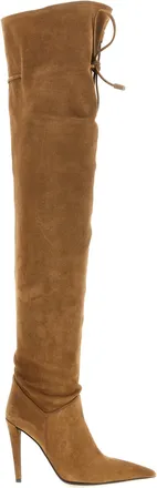 Giuseppe Zanotti Brown Calfskin Over The Womens Knee