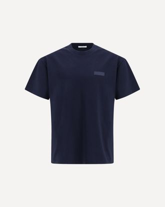 Givenchy Cotton T-Shirt with logo patch Male XL
