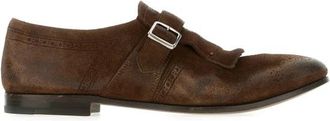 Churchs Sigar Suede Loafer - Heren - Nette schoenen - Bruin - 42 1/2 EU - Leer - Schoenen