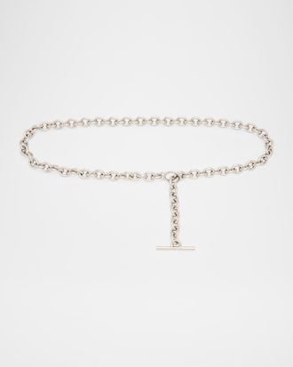 Alexander McQueen T-Bar Chain Belt