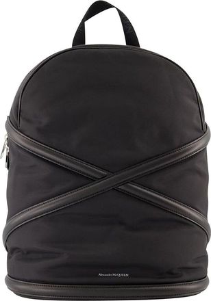 Alexander McQueen Alexander Mcqueen Black Calfskin Leather Backpack, Never Carried (Authentic Pre-Loved)