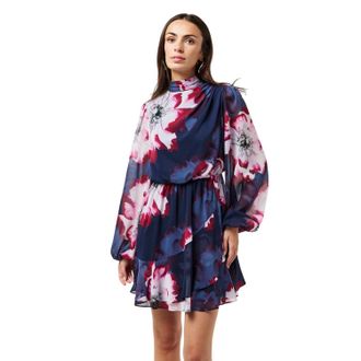 Ted Baker Dames/Dames A-lijn Mini Jurk (Marine)