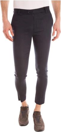 Daniele Alessandrini Jeans - Heren - Vrijetijds broeken - Blauw - XS - Broeken
