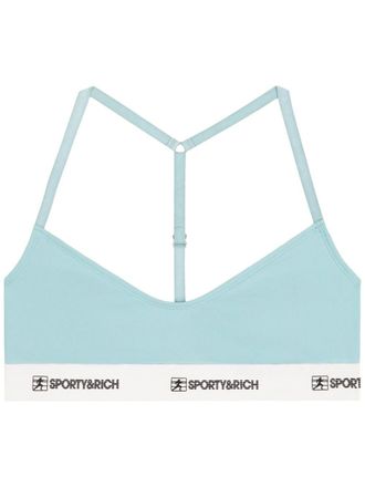 Sporty & Rich 80s Runner sports bra - Blue