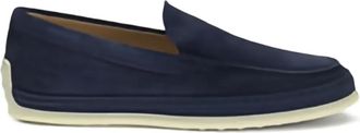 Tod's Mocassini con punta tonda - Blu