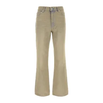Our Legacy Flared Jeans, male, Beige, Size: W34 70s Cut Jeans