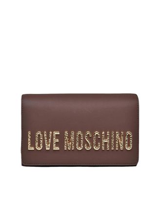Love Moschino Brown Polyurethane Crossbody Bag