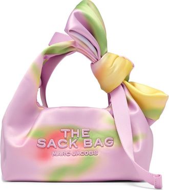 Marc Jacobs The Mini Raffia Sack Bag in Ribbon Pink Multi at Nordstrom