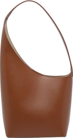 Aesther Ekme Brown New Demi Lune Shoulder Bag