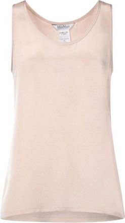 Max Mara Tops, Dames, Roze, XS, Sleeveless Tops