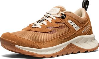Keen Womens Hightrail Vent Low Height Durable Lightweight Breathable Leather Hiking Shoes, Chipmunk/Birch, 8.5 UK