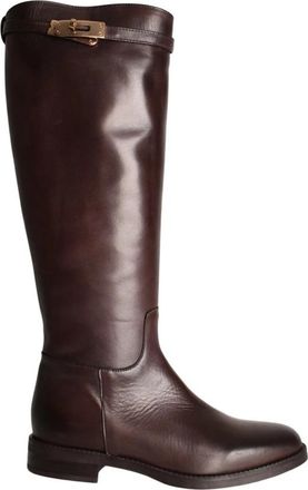 Sofia/Len Odil Hoge Laarzen - Dames - Hoge Laarzen - Bruin - 37 EU - Schoenen
