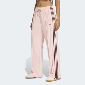adidas Sporthose ADIDAS ORIGINALS TERRY TOWEL FIREBIRD, Damen, Gr. XL, N-Gr, sandy pink, Obermaterial: 75% Baumwolle, 25% Polyester, Hosen Sporthose