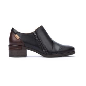 Pikolinos Malaga Pump - Dames - Pumps - Zwart - 37 EU - Leer - Schoenen