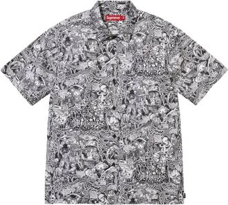 SUPREME SS26 Wombat S/S Shirt White SUP-SS26-334-WHT