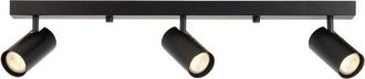 Endon Lighting Rez Plate Spotlight, Matt Black - Endon
