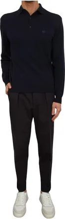 Berwich Uomo, Pantaloni, Nero, S, new