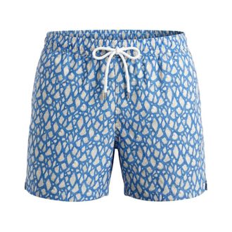 Fedeli Beachwear, male, Blue, Size: XL Swim Shorts