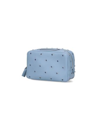 Anya Hindmarch Womens Bags Blue Fabric 1: Sheep Leather