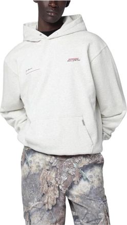 Represent Patron of the Club Hoodie - Heren - Hoodies - Beige - S - Katoen - Hoodies & sweatvesten