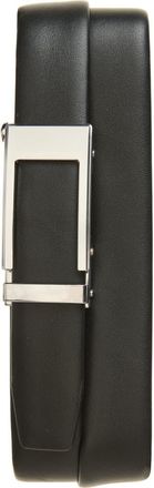 Nordstrom Lewis Leather Belt in Black at Nordstrom, Size 40