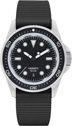 Unimatic Modello Uno Black Dial Mens Watch U1S-PD6-B