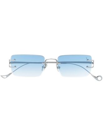 Eyepetizer Dillinger square-frame sunglasses - Silver