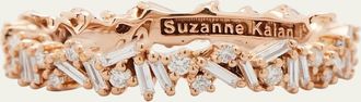 Suzanne Kalan 18K Rose Gold Diamond Fireworks Eternity Band Ring