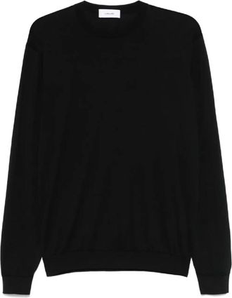 Lardini Hombre, Jerseys, Negro, Talla: M