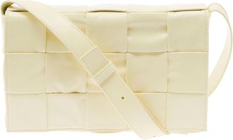 Bottega Veneta Off White Candy Cassette Crossbody Bag