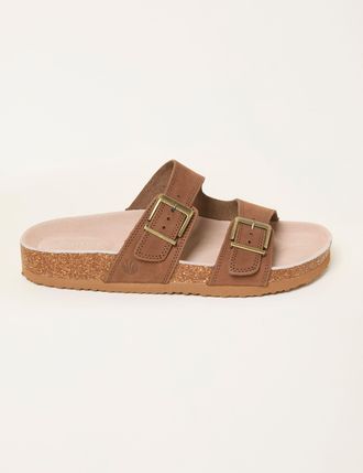 Fat Face FatFace Meldon Tan Brown Footbed